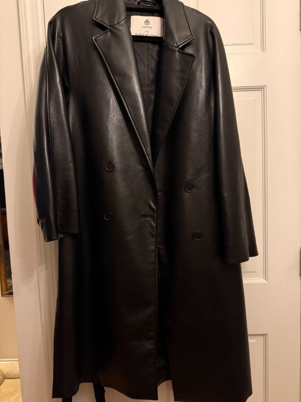 Aritzia Babaton | Slouch Vegan Leather Trench (for size 2-4)